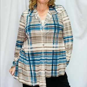 🇨🇦Joseph Ribkoff size 14 over shirt!